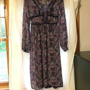 Bohemian Floral Dress